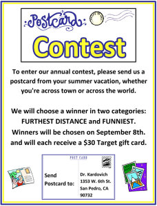 Postcard Contest