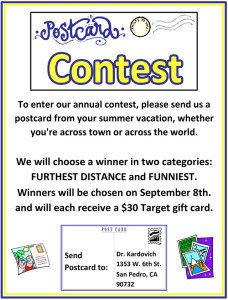Postcard Contest