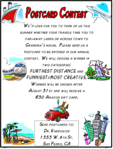 Postcard Contest