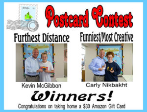 Postcard Contest Winners