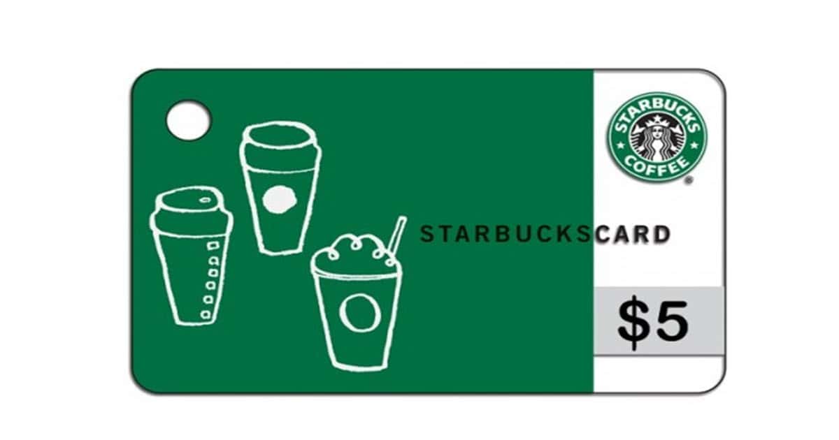 Starbucks Gift Card