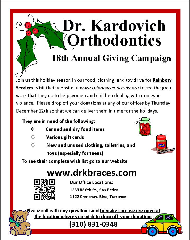 18th Annual Giving